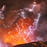 Volcanic Lightning in Japan