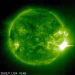 Solar Flares Reach Earth