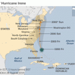 Hurricane Irene Hits U.S.