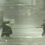 Typhoon Nesat Hits Philippines