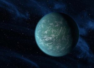 Artist's version … Kepler 22-b. (source: smh.com.au)
